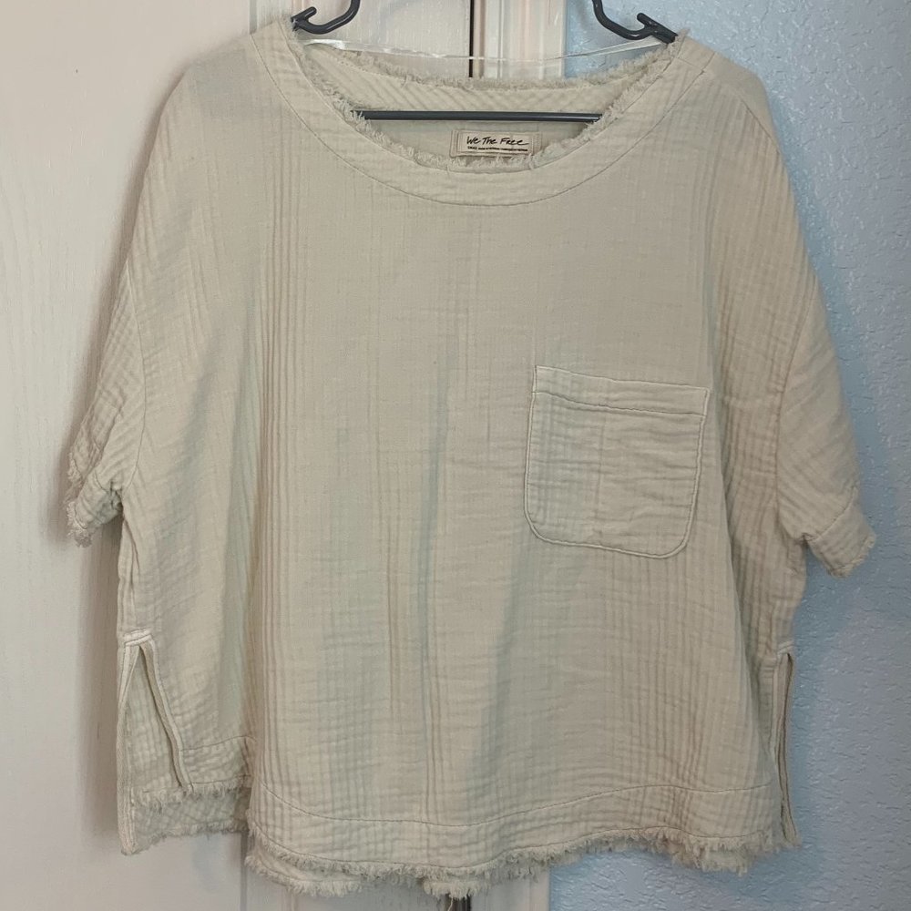Free People Linen Shirt